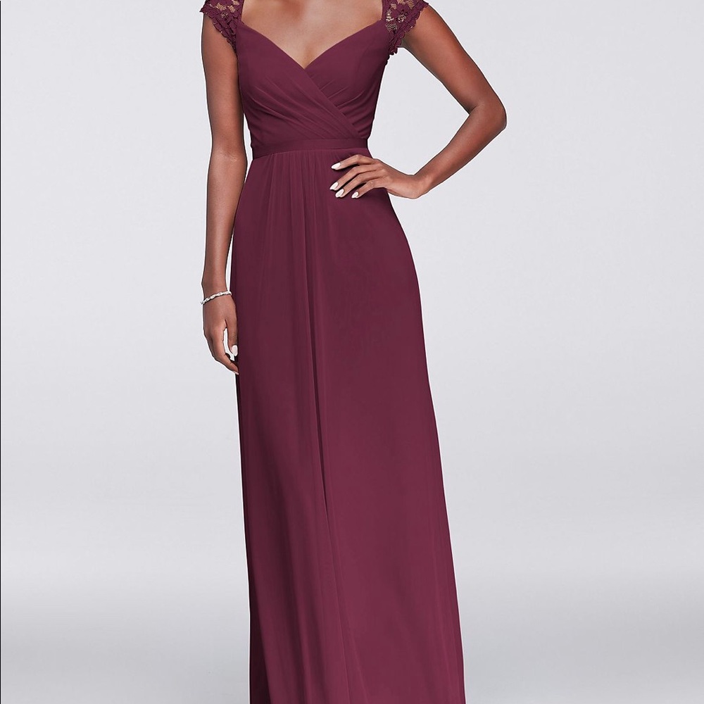 Bridesmaids dress from David's bridal